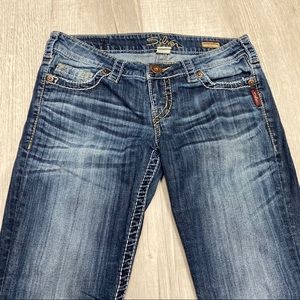 Silver Santorini Capris Size W29